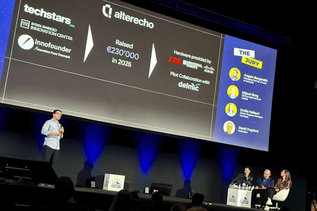 AlterEcho Wins the EU-Startups Summit 2026 Pitch Competition